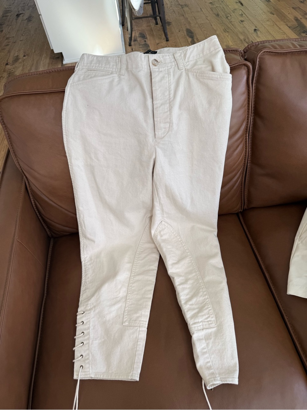 Banana Republic Khaki Barrel Jeans